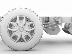 chassi iveco daily cabine &uacute;nica l4 2014 Modelo 3D