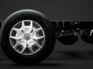 chassi iveco daily cabine &uacute;nica l4 2014 Modelo 3D