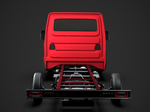 iveco daily single cab l4 chassis 2019 Modelo 3D