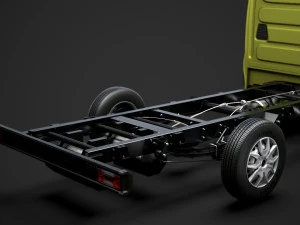 iveco daily single cab l2 chassis 2014 3D Model