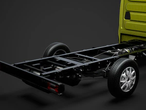 iveco daily single cab l2 chassis 2014 3D Model