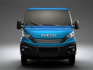 iveco daily single cab l2 chassis 2019 3D Model