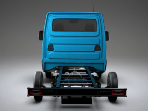 iveco daily single cab l2 chassis 2019 3D Model