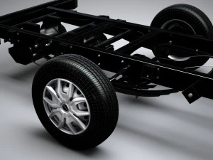 iveco daily single cab l2 chassis 2019 3D Model