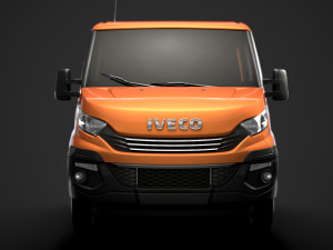iveco daily crew cab l3 chassis 2019 3D मॉडल
