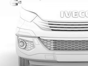 iveco daily crew cab l3 chassis 2019 3D मॉडल