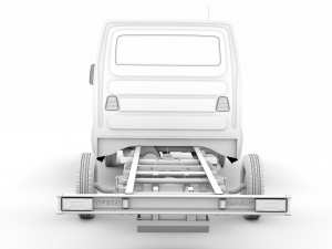 iveco daily crew cab l3 chassis 2019 3D मॉडल