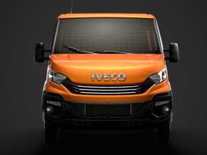 iveco daily crew cab l3 chassis 2019 3D मॉडल