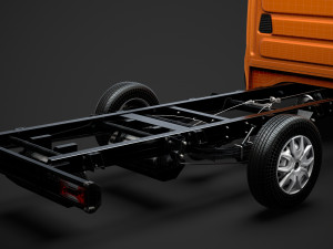 iveco daily crew cab l3 chassis 2019 3D मॉडल