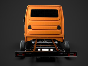 iveco daily crew cab l3 chassis 2019 3D मॉडल