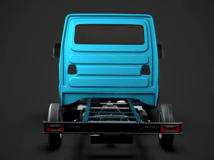 iveco daily single cab l1 chassis 2019 3D Model
