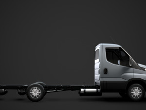 iveco daily single cab l3 chassis 2019 Modelo 3D