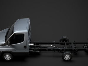 iveco daily single cab l3 chassis 2019 Modelo 3D