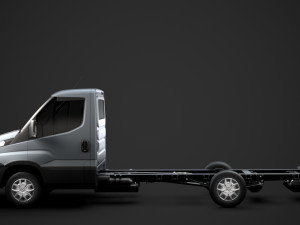 iveco daily single cab l3 chassis 2019 Modelo 3D