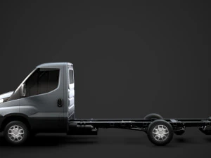 iveco daily single cab l3 chassis 2019 3D Model