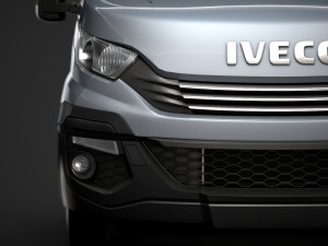 iveco daily single cab l3 chassis 2019 Modelo 3D