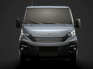 iveco daily single cab l3 chassis 2019 3D Model
