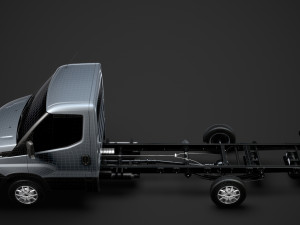 iveco daily single cab l3 chassis 2019 Modelo 3D