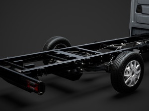 iveco daily single cab l3 chassis 2019 Modelo 3D