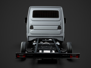 iveco daily single cab l3 chassis 2019 Modelo 3D