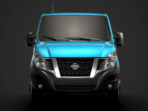 nissan nv400 singlecab dw e20 chassis 2014 3D Model