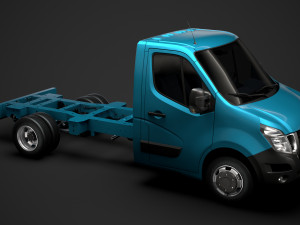 nissan nv400 singlecab dw e20 chassis 2014 Modelo 3D