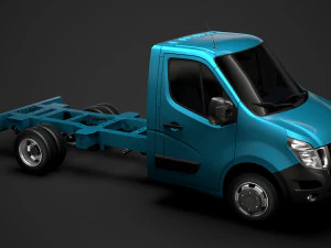 nissan nv400 singlecab dw e20 chassis 2014 3D Model