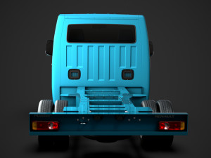 nissan nv400 singlecab dw e20 chassis 2014 Modelo 3D