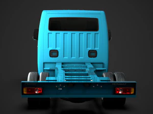 nissan nv400 singlecab dw e20 chassis 2014 3D Model