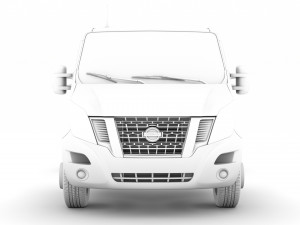 nissan nv400 singlecab dw e20 chassis 2014 Modelo 3D