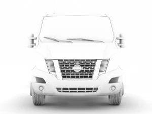 nissan nv400 singlecab dw e20 chassis 2014 3D Model