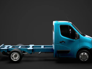nissan nv400 singlecab dw e20 chassis 2014 3D Model