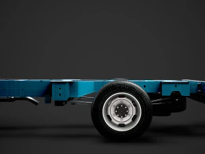 nissan nv400 singlecab dw e20 chassis 2014 3D Model