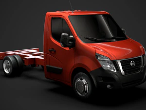 nissan nv400 cabina singola dw e20 telaio 2020 Modello 3D