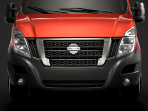 nissan nv400 singlecab dw e20 chassis 2020 3D Model