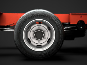 nissan nv400 singlecab dw e20 chassis 2020 3D Model
