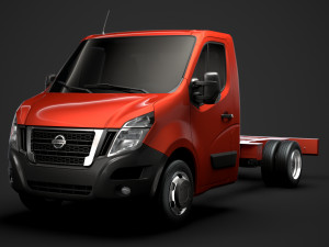 nissan nv400 singlecab dw e20 chassis 2020 3D Model