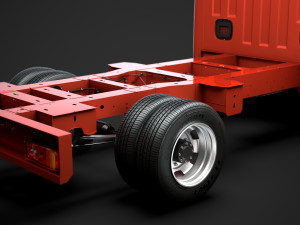 nissan nv400 singlecab dw e20 chassis 2020 3D Model