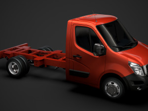 nissan nv400 singlecab dw e20 chassis 2020 3D Model