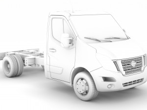 nissan nv400 singlecab dw e20 chassis 2020 3D Model