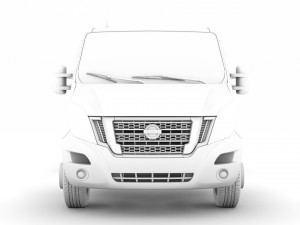 nissan nv400 singlecab dw e20 chassis 2020 3D Model