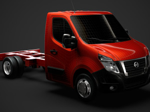 nissan nv400 singlecab dw e20 chassis 2020 3D Model
