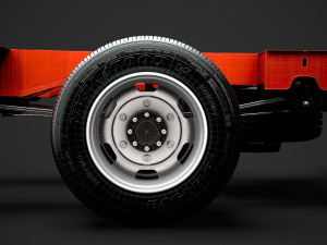 nissan nv400 singlecab dw e20 chassis 2020 3D Model