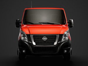 nissan nv400 singlecab dw e20 chassis 2020 3D Model
