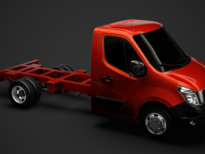 nissan nv400 singlecab dw e20 chassis 2020 3D Model