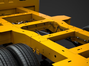 opel movano singlecab dw e20 chassis 2014 Modelo 3D
