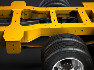 opel movano singlecab dw e20 chassis 2014 Modelo 3D