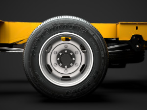 opel movano singlecab dw e20 chassis 2014 Modelo 3D
