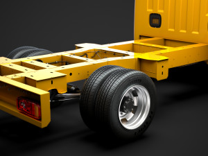 opel movano singlecab dw e20 chassis 2014 Modelo 3D