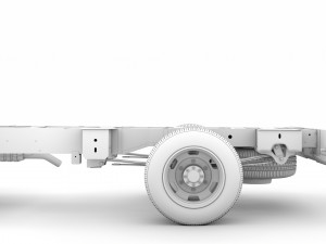 opel movano singlecab dw e20 chassis 2014 Modelo 3D